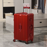 Бордовый [модель с алюминиевой рамой и более глубоким отделением]