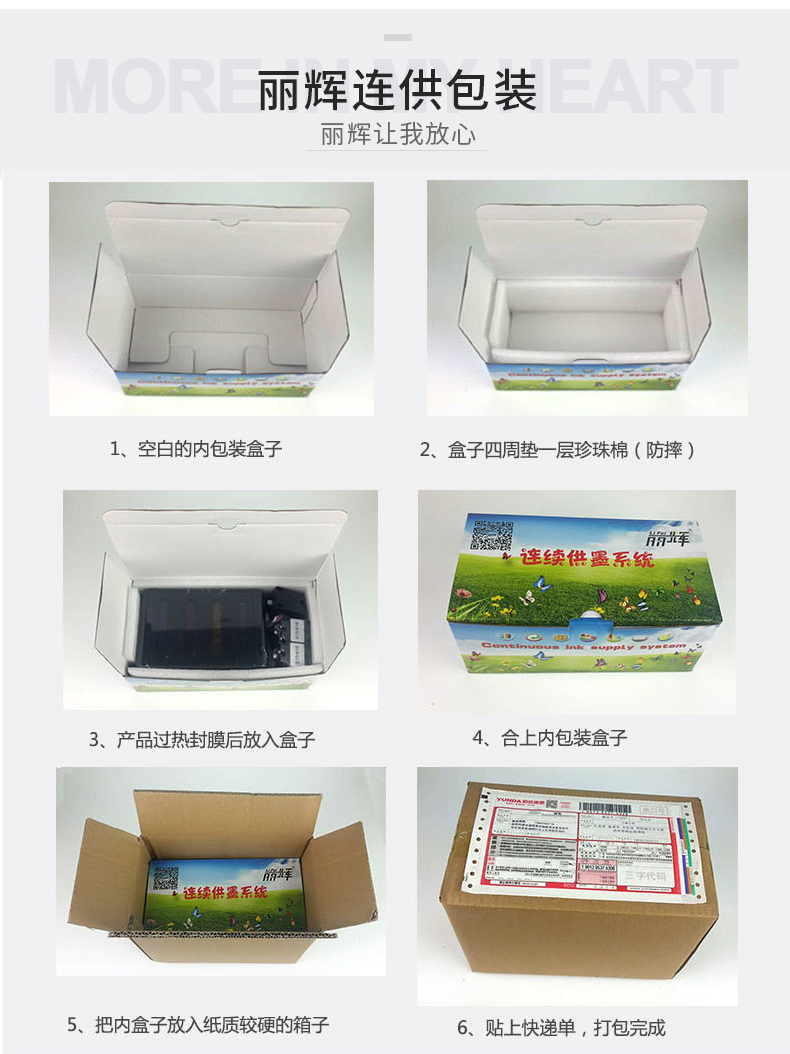 Lihui Áp dụng cho máy in HP 8610 8620 8630 cung cấp 950 951 hệ thống cung cấp hộp mực - Phụ kiện máy in