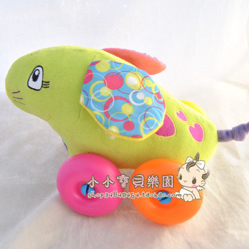 58 Ugly small rat four-wheeler car toy inertia pushed for drag toy