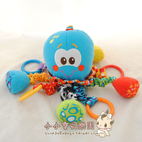 TTESCO's carousel octopus bed hanging lion's shock dolls BB hand grip sticks can be nibbling at the entrance
