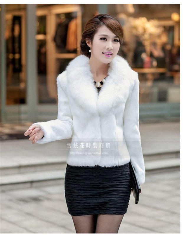 Khuyến mãi chống mùa thu đông và mô hình giả lông thỏ lông ngắn Phiên bản Hàn Quốc của con cáo tự nuôi lông xù lông thú lông ấm áp nữ áo lông cừu uniqlo