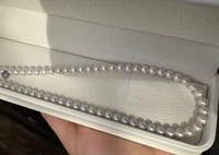 4-5.Лун -белоснежные бусы с пресной водой получили 1180