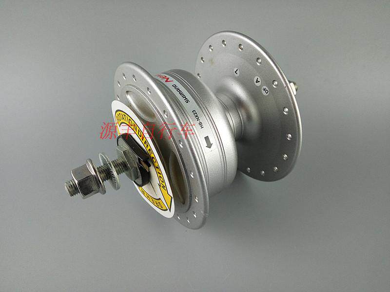 Japanese bicycle front power generation flower drum 36 hole Shimano HB-NX23 power generation flower drum motorcycle flower drum 6V-2 4W