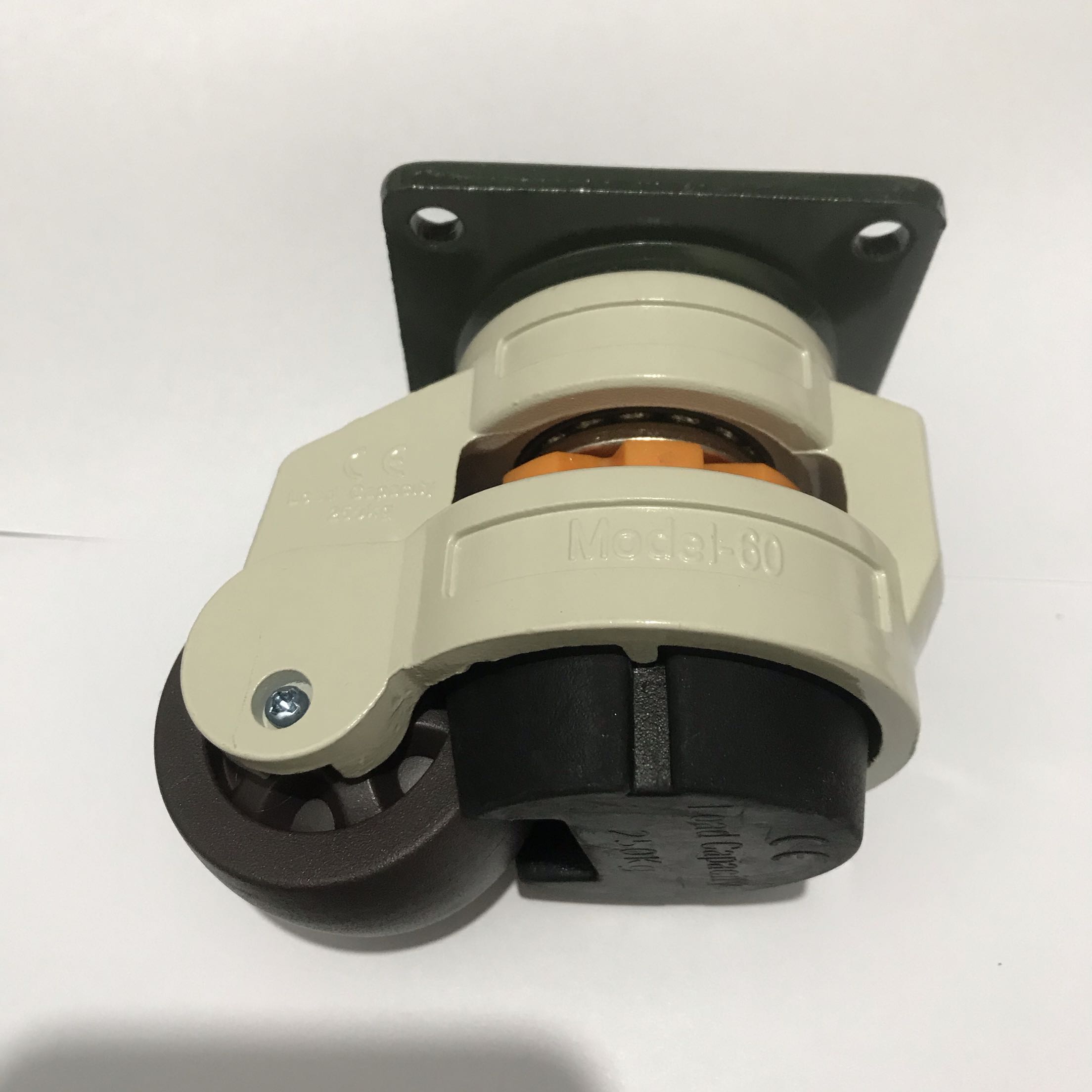 GD-60F Formwheel universal wheel nylon mute wheel horizontal adjustment support castors 40F60F80F