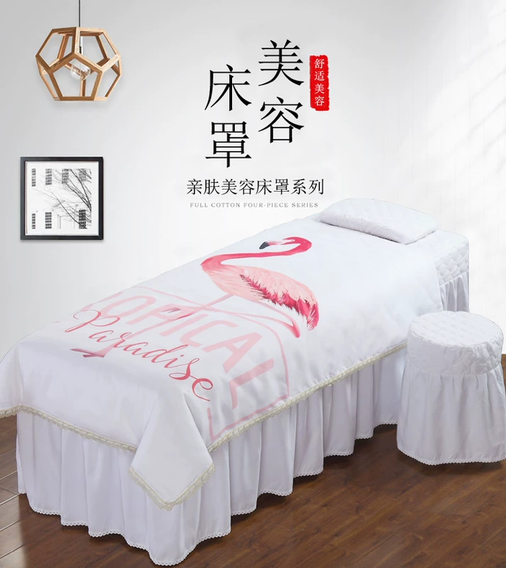 Simple da thân thiện với khăn trải giường vẻ đẹp gia đình của bốn bộ bốn massage vẻ đẹp thẩm mỹ viện trải giường đặc biệt có thể được tùy chỉnh - Trang bị tấm