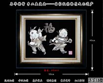  Produced by Mahua Hezhe Culture Heilongjiang Hezhe Fish Skin Painting National Intangible Cultural Heritage handmade (sold out)