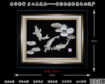 Mahua Hezhe cultural characteristics Folk ethnic gifts National intangible cultural heritage Hezhe fish skin painting(sold out)