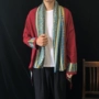 Quần áo cổ nam kiểu Trung Quốc in trang phục dân tộc Áo khoác gió Trung Quốc cải tiến áo choàng nam Hanfu phục vụ trà trang phục dân tộc tày