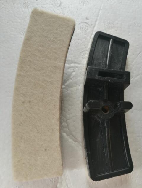 Fitness Car Wool Leather Brake Sheet Resistance Sheet Bike Moped Bike Moped Bike Friction sheet Single only