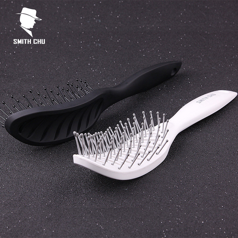 Carpenter Shun hair wide teeth Beauty long hair comb Ribs Roll Hair Special Comb Bend Styling Arched Comb Lady Massage Comb