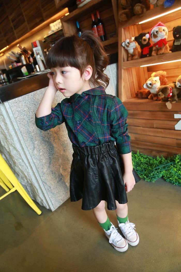 Jupe pour fille en cuir - Ref 2049817 Image 14