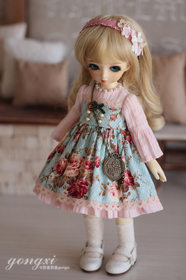 taobao agent Spot-Rose Garden-YOSD 6 6 points BJD women's dress skirt cute sweet retro congratulations hand-made baby clothes