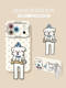 Dressed Cat & Dog Accessories iPhone Case for iPhone 12 – 17