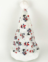 Christmas hat colorful mini Christmas hat KTV show special Christmas hat Christmas decoration hat double layer