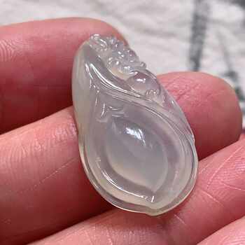 Cuidu jade jewelry natural jade a grade jade pendant small pendant necklace ice orchid 144144