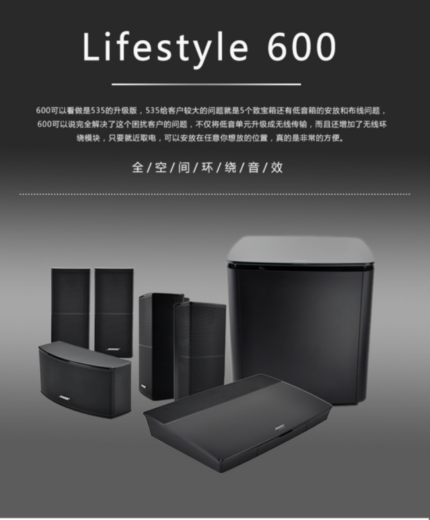 bose home speaker 600