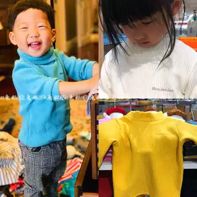 Japanese pill high moujonjon men and women sweater pullover low round neck spring without skin