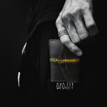 FENGMA sew horse original hand dyed cowhide key bag leather retro keybag leather retro keybag creative custom lettering