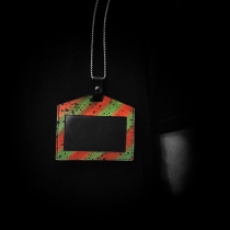 FENGMA sew horse original handmade cowhide card set leather retro work certificate card set custom lettering