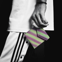 FENGMA sew horse original hand dyed cowhide pocket leather vintage card bag storage bag custom lettering