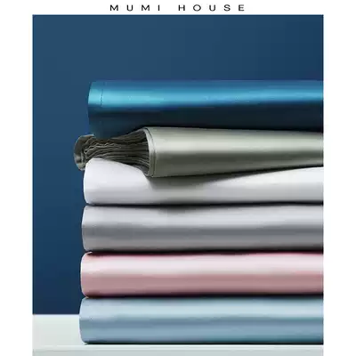 100 pieces of cotton pure cotton bed three pieces of solid color silk cotton thickened 1 5m1 8m bed ground three-piece quilt