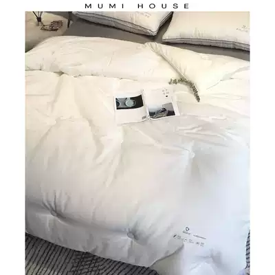 White quilt Summer quilt four seasons universal air conditioning quilt spring and summer single and double quilt super soft and comfortable quilt core quilt