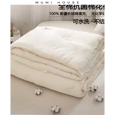 Xinjiang cotton quilt winter quilt cotton thickened warm quilt core cotton flower cotton wool spring and autumn quilt washed air conditioning quilt