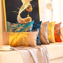 ALEX light luxury sofa cushion pillow Nordic style European luxury pillow model room villa living room pillowcase