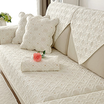  ALEX four seasons cotton sofa cushion Simple modern solid color non-slip cushion Nordic sofa cover winter cover cloth towel