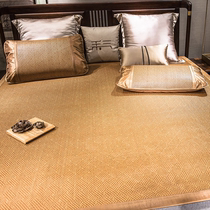  ALEX high-end cool but not ice rattan mat Ice silk mat bed double summer folding double-sided positive and negative dual-use grass mat