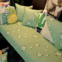  ALEX four seasons cotton sofa cushion Simple non-slip fabric sofa cover seat cushion Nordic fashion backrest towel pad