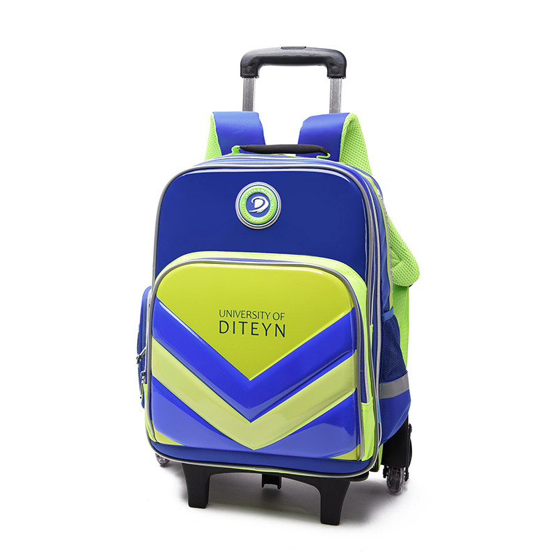 Primary pupils pull bag boys 2-3-5-6 grades can climb stairs 6-12 years old British removable pull bag