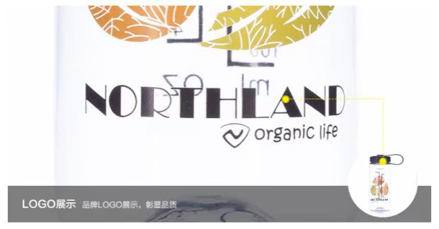 Norseland 2018 chai thể thao ngoài trời mới 350ML cốc nước cầm tay chống va đập màu A990202