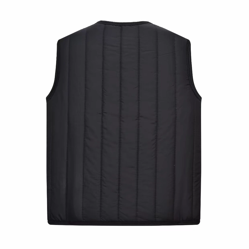Áo vest nam trung niên mùa thu và mùa đông mới bố cộng với nhung dày cỡ lớn cotton nam vest vest trung niên comple tuổi 50