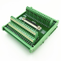 SCSI68 core needle DB hole type acquisition card transfer relay terminal 68P core terminal block terminal board