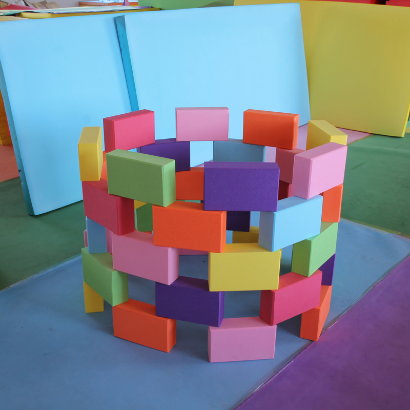 Touch Stones Over River Feel Integrated Training Equipment Dance Yoga Practice Building Blocks Brick Kindergarten Outdoor Sports Children Toys
