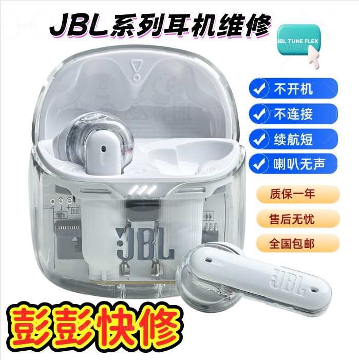 Jbl Tune Flex Little Crystal Bean/Pod 2 and Other Models: Fault Repair Service Consultation!