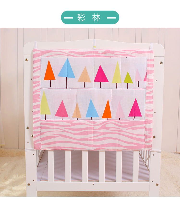 Bộ đồ giường cho bé đầu giường đa chức năng lưu trữ túi cotton đa năng lưu trữ túi đầu giường treo túi tã máy giặt - Túi ngủ / Mat / Gối / Ded stuff bộ đồ giường cho trẻ em