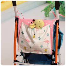 2018 Korean baby baby bedside cart storage bag home out storage bag hanging bag diaper bag pure cotton