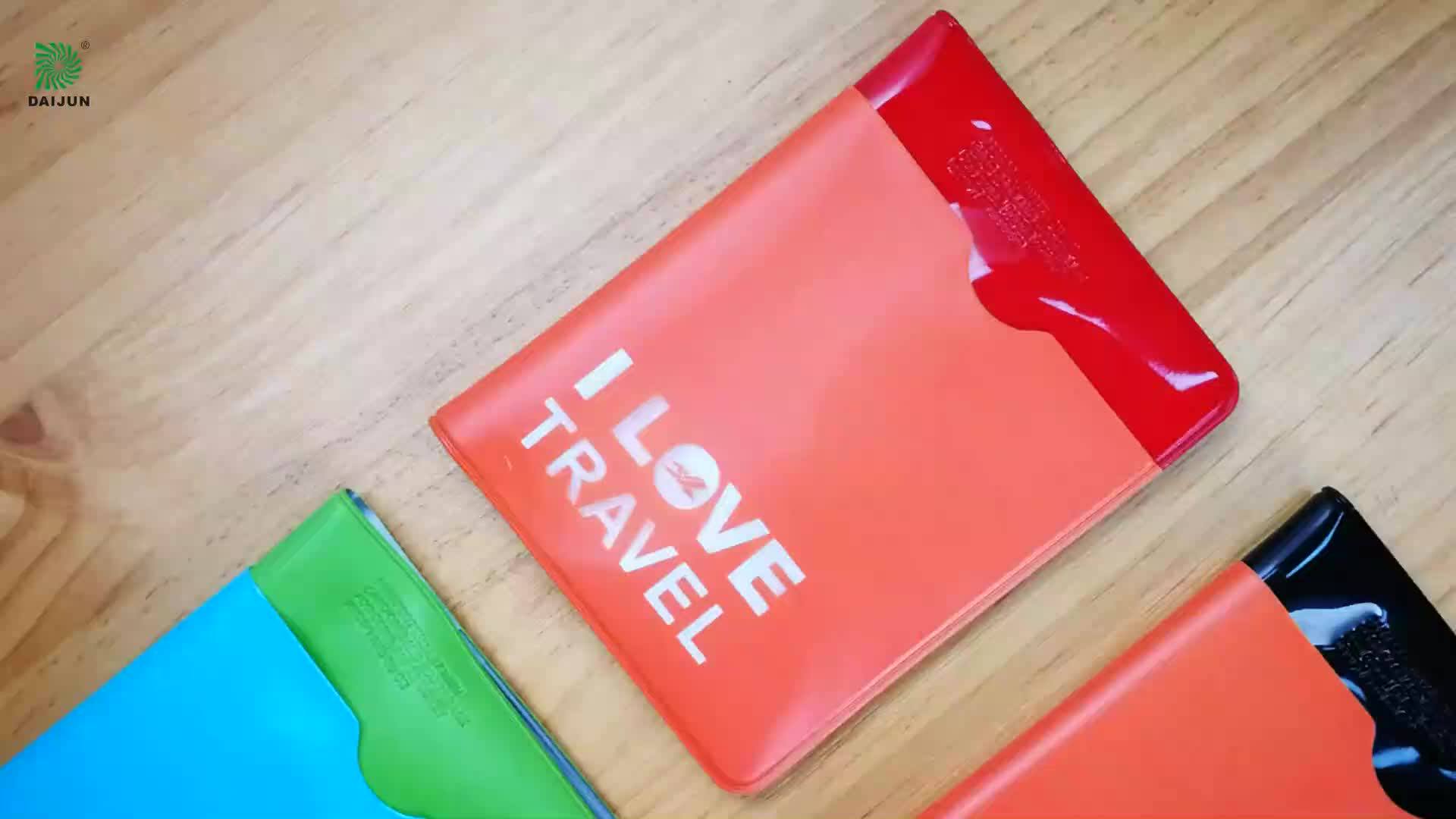 Promotional Travel Items Luggage Sets Passport Case Bag,Colorful