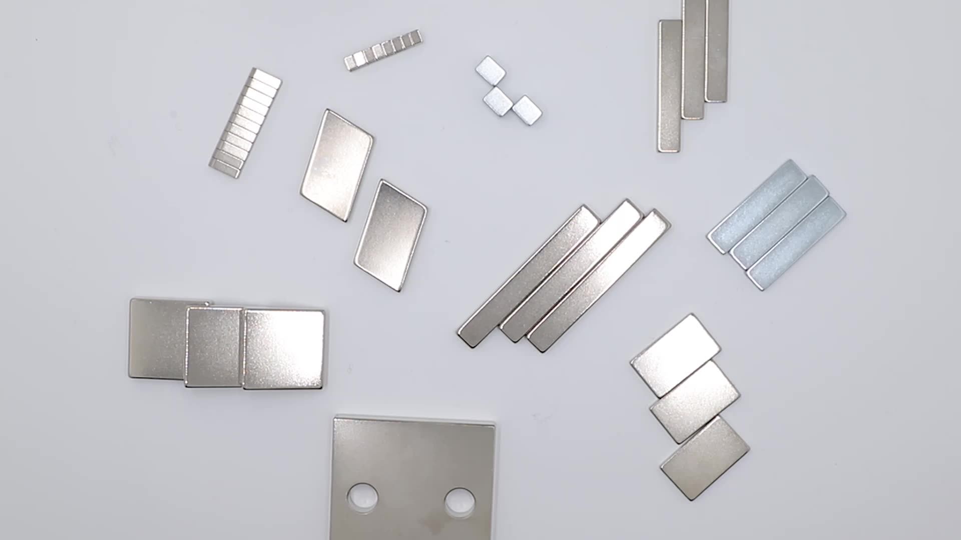 Custom Size And Grade Rare Earth Neodymium Magnate Permanent