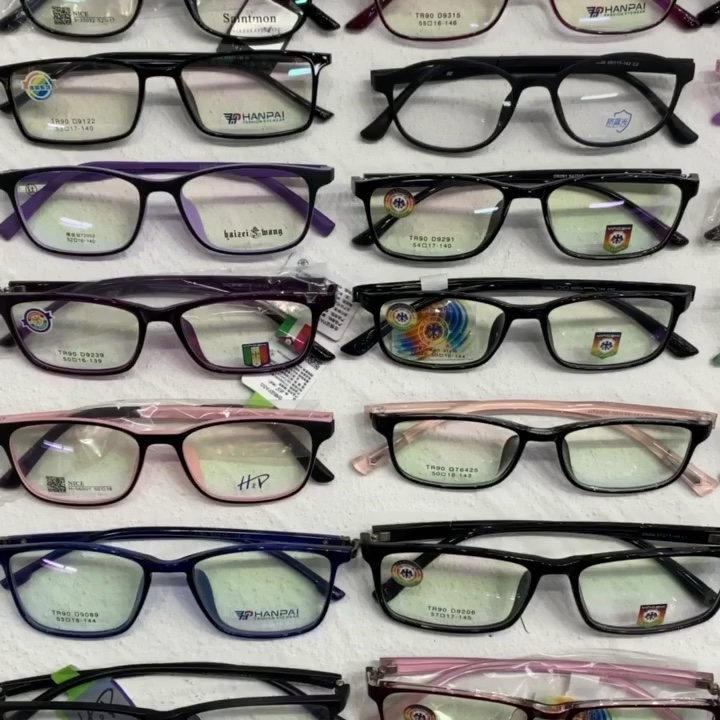 Wholesale Clearance Tr90 Square Spectacle Plastic Optical Frames Cheap