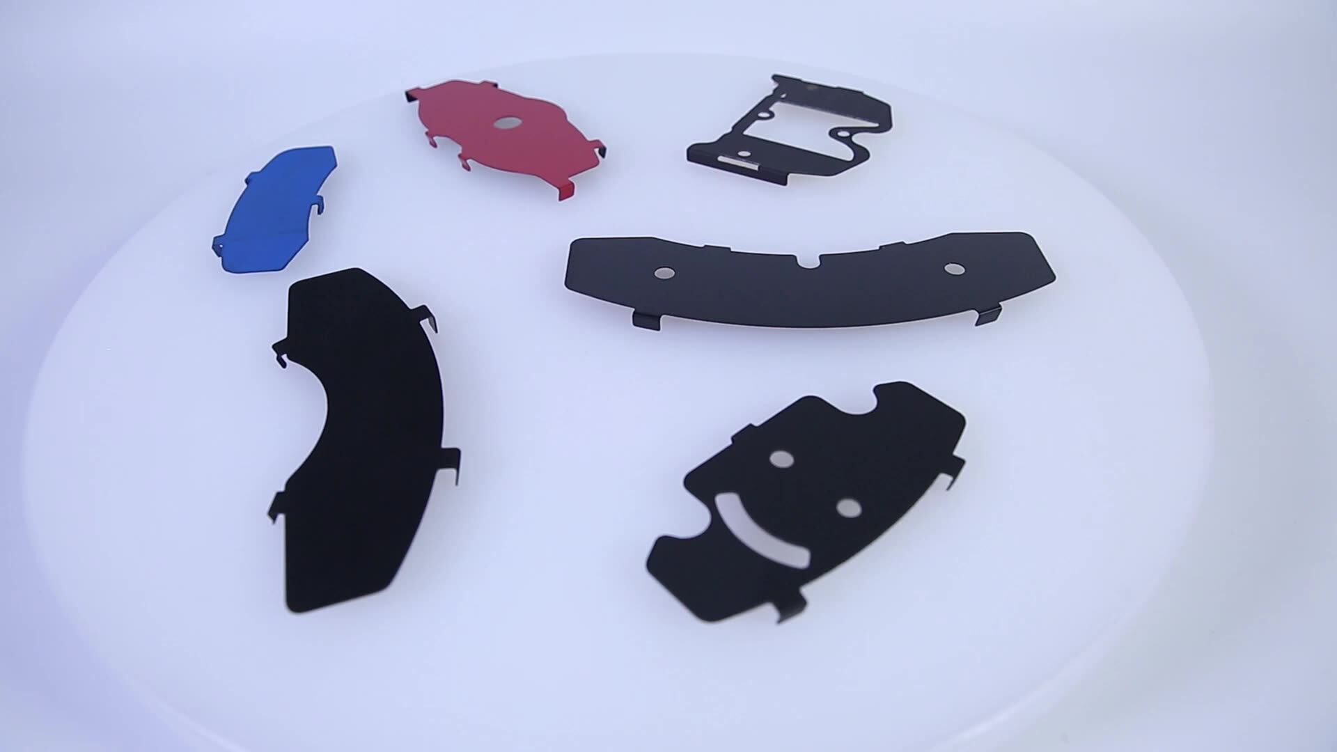 Nbr Rubber Coated Metal Sheet Brake Shim Material With Psa Adhesive