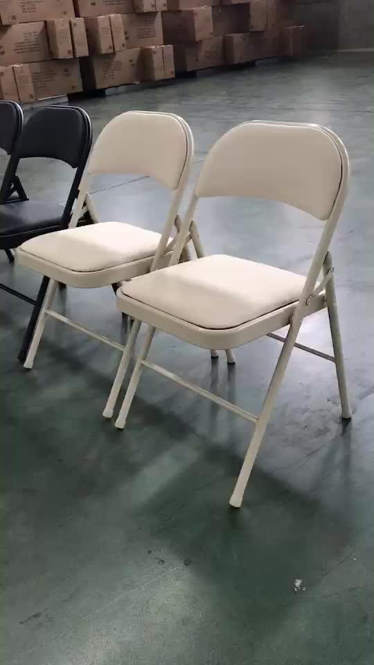 Outdoor Event Wedding Conference Office Metal Steel Fabric White Color