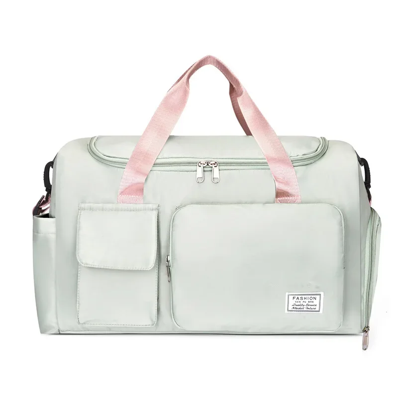 2024 new yoga swimming gym bag large capacity anti-splashing bag dry and wet separation travel bag wholesale