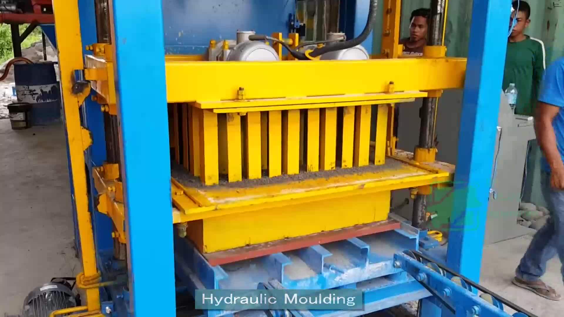 Qtj425 Concrete Block Making Machine In Tanzania Buy Concrete Block