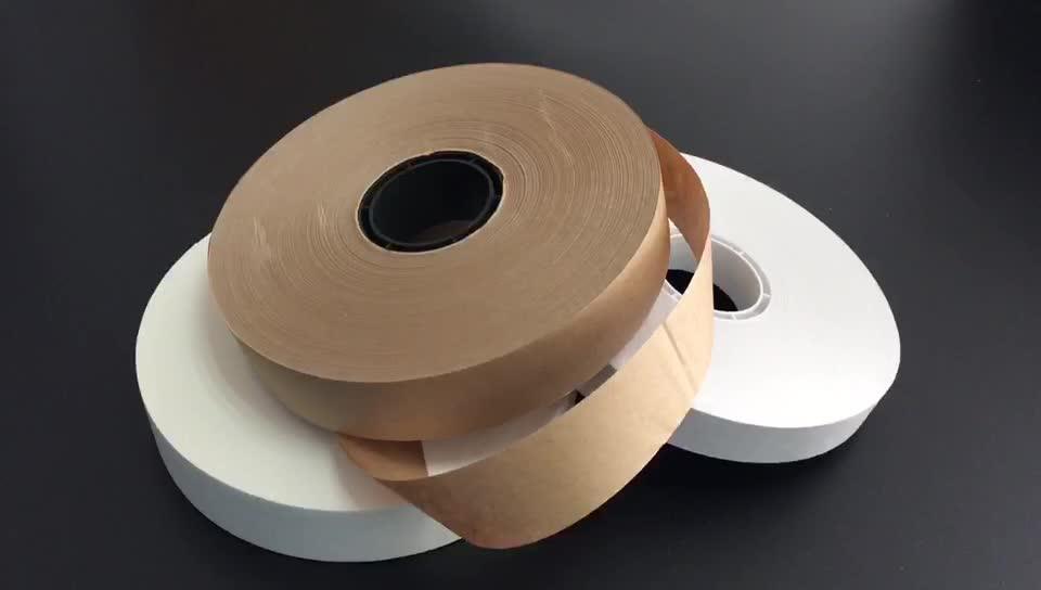Kraft Paper Band Money Tape Heat Sealing Strapping Currency Banding