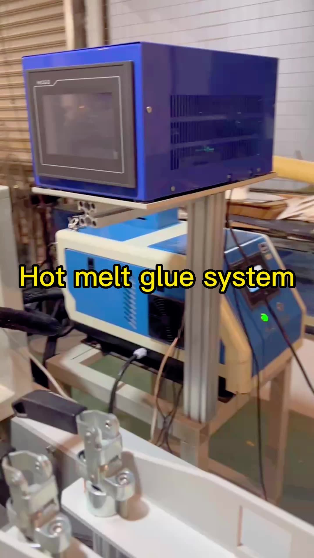 Four Control Two Guns/hot Melting Point Glue Spraying System/automatic