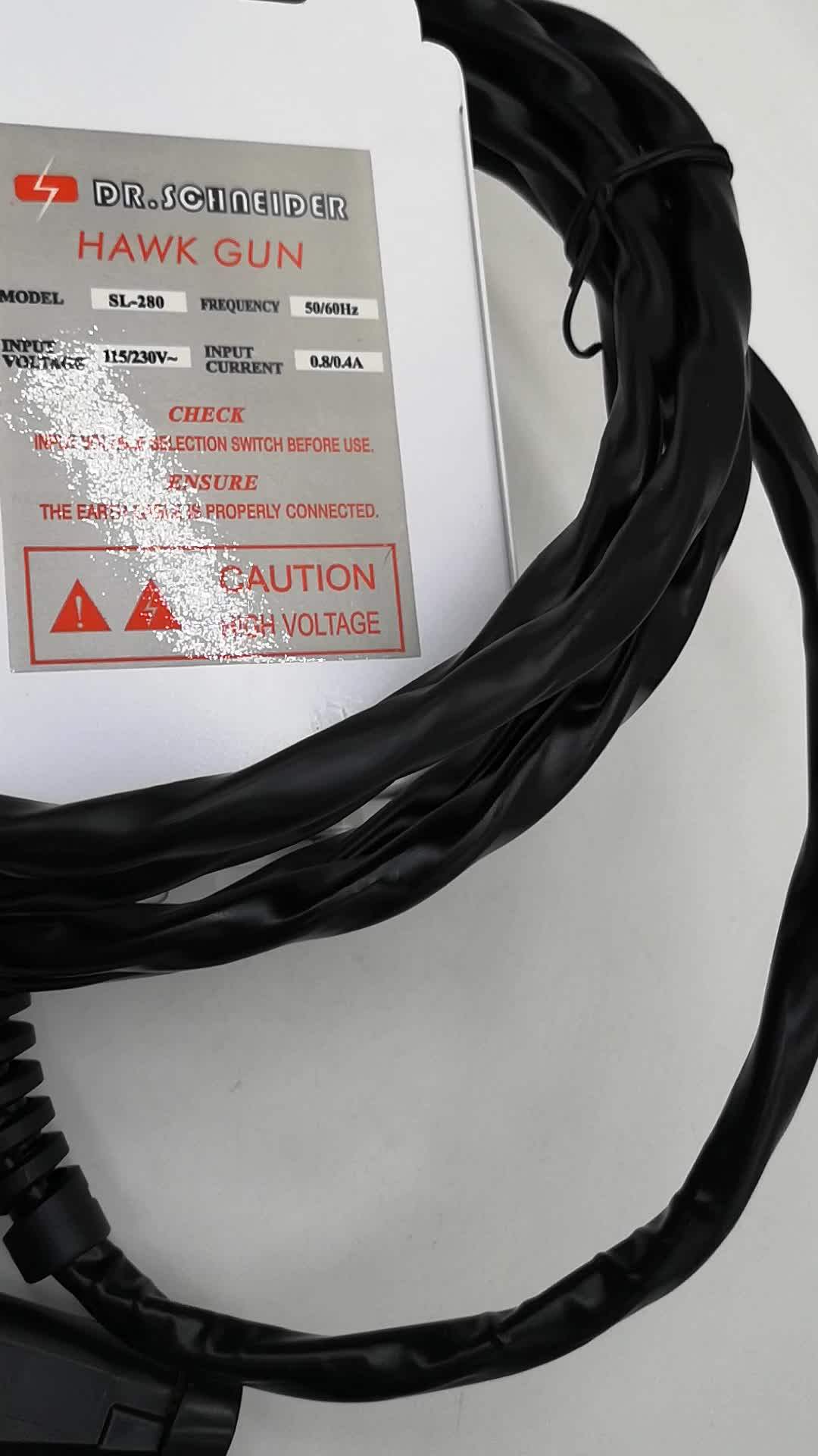 High Pressure Spray Gun Sl280 Esd Air Purifier Ionizer Gun,Dust Removal Electrostatic Ionizing