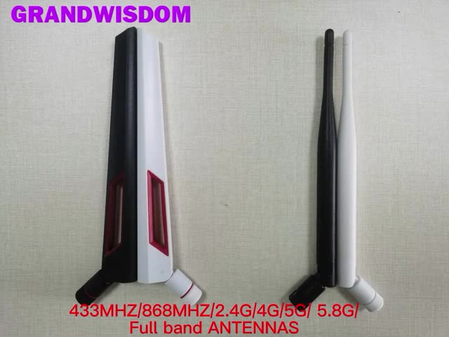Grandwisdom 2 шт. 3G 4G lte антенна 5dbi SMA штекерный разъем маршрутизатор внешний